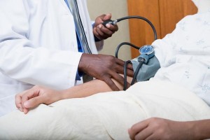 living with high blood pressure